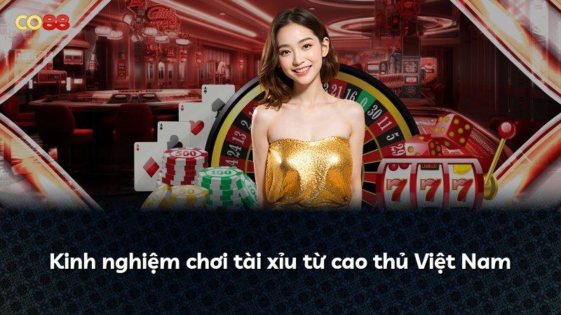 Kinh nghiệm chơi tài xỉu từ cao thủ Việt Nam
